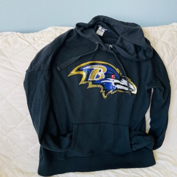 Victoria Secret PINK NFL Baltimore Ravens Hoodie - Picture 1 of 4